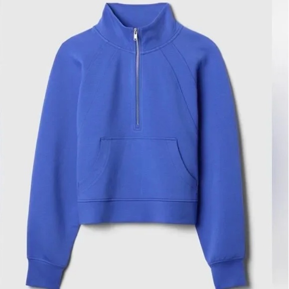 NEW in BAG: never worn: Gap Scuba Half-Zip Sweatshirt - Picture 3 of 10